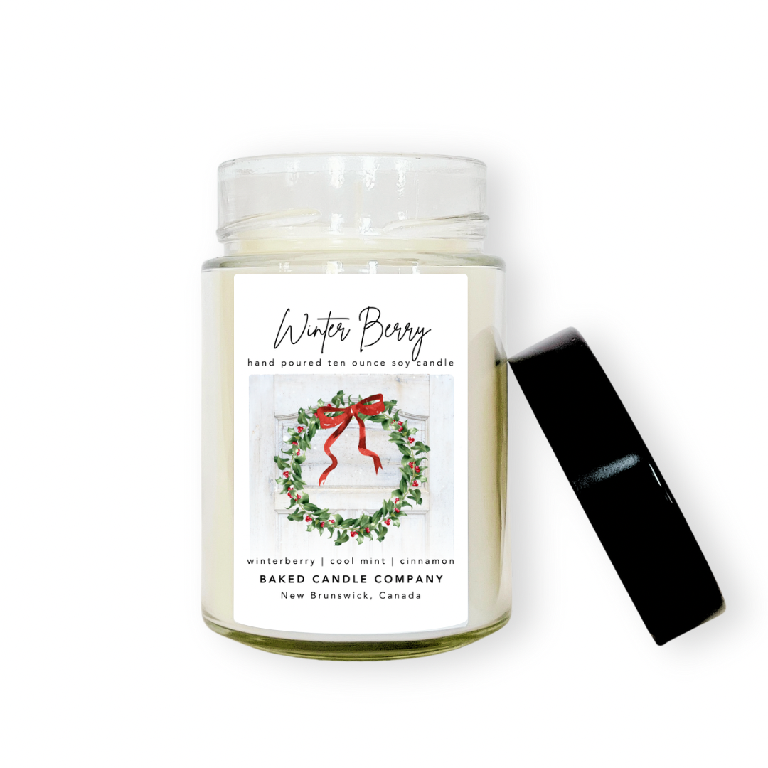 Winter Berry Soy Candle