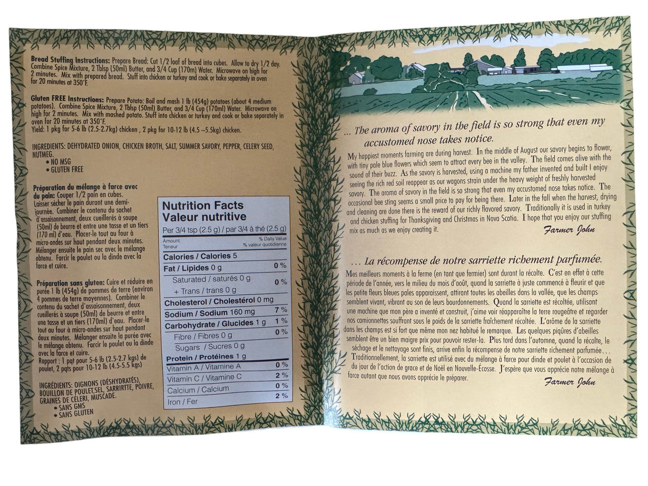 Summer Savory Stuffing Mix