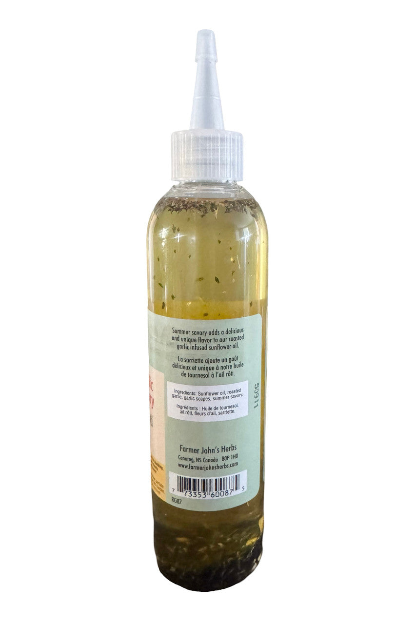 Roasted Garlic Oil with Savory