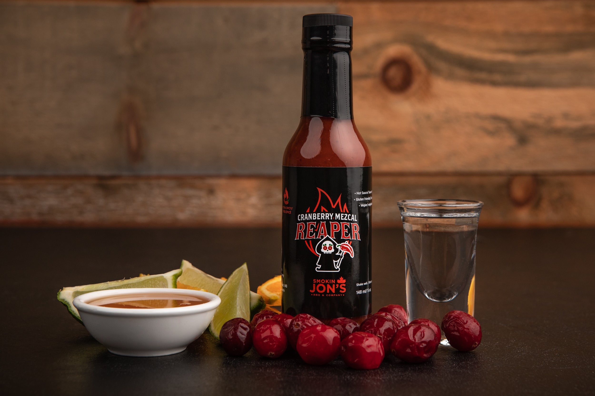 Cranberry Mezcal Reaper Hot Sauce