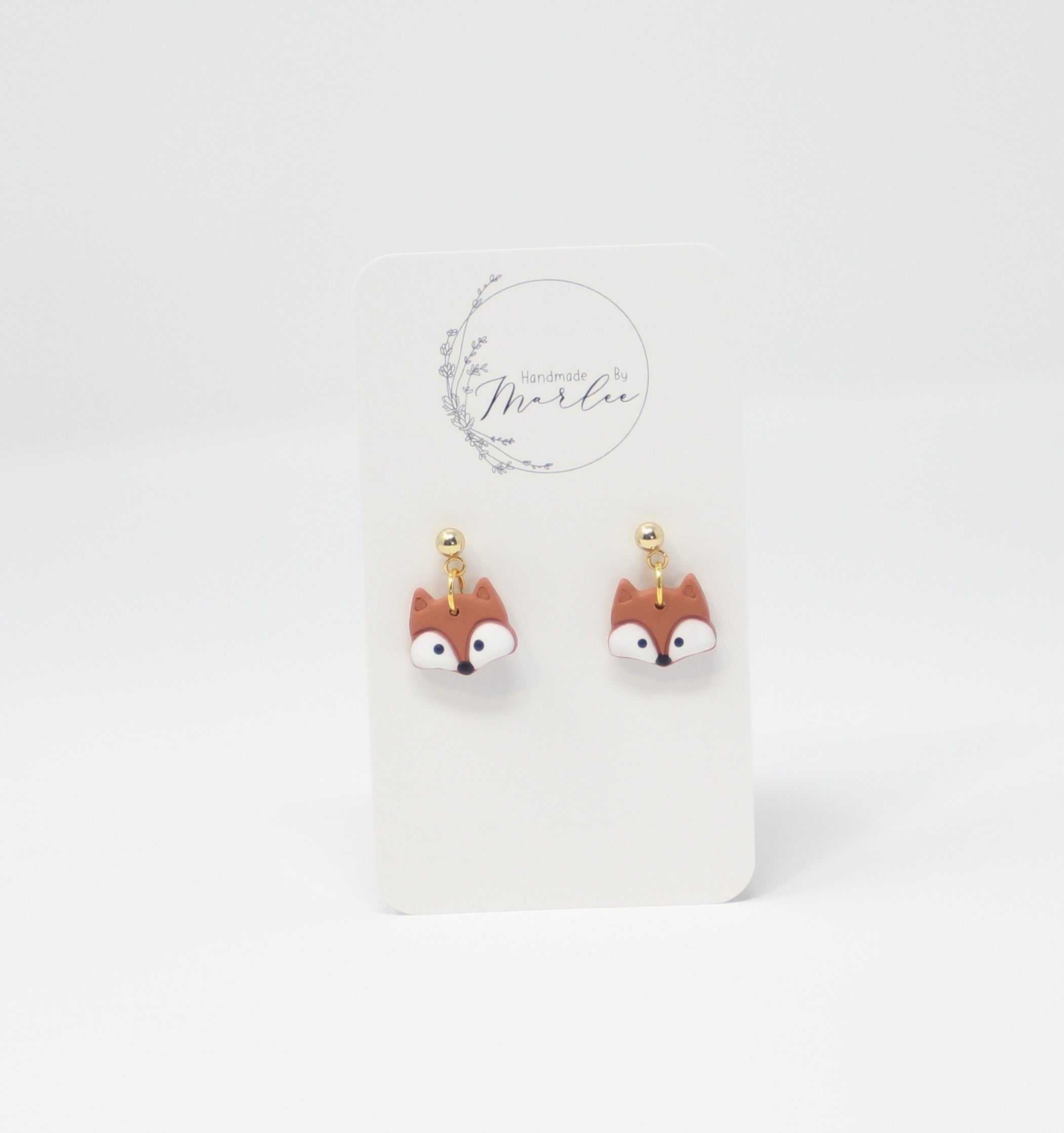 Fox Dangle Earrings