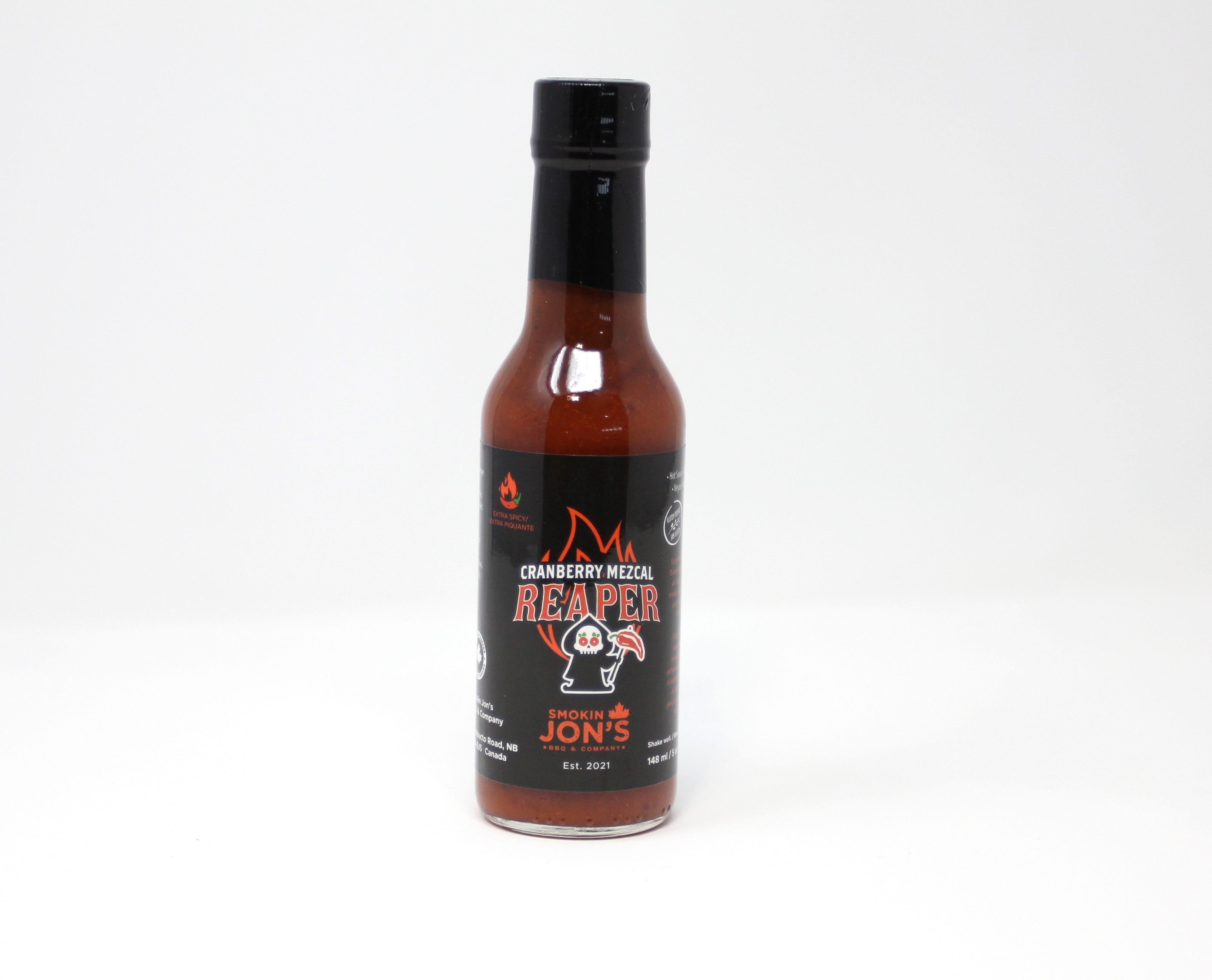 Cranberry Mezcal Reaper Hot Sauce