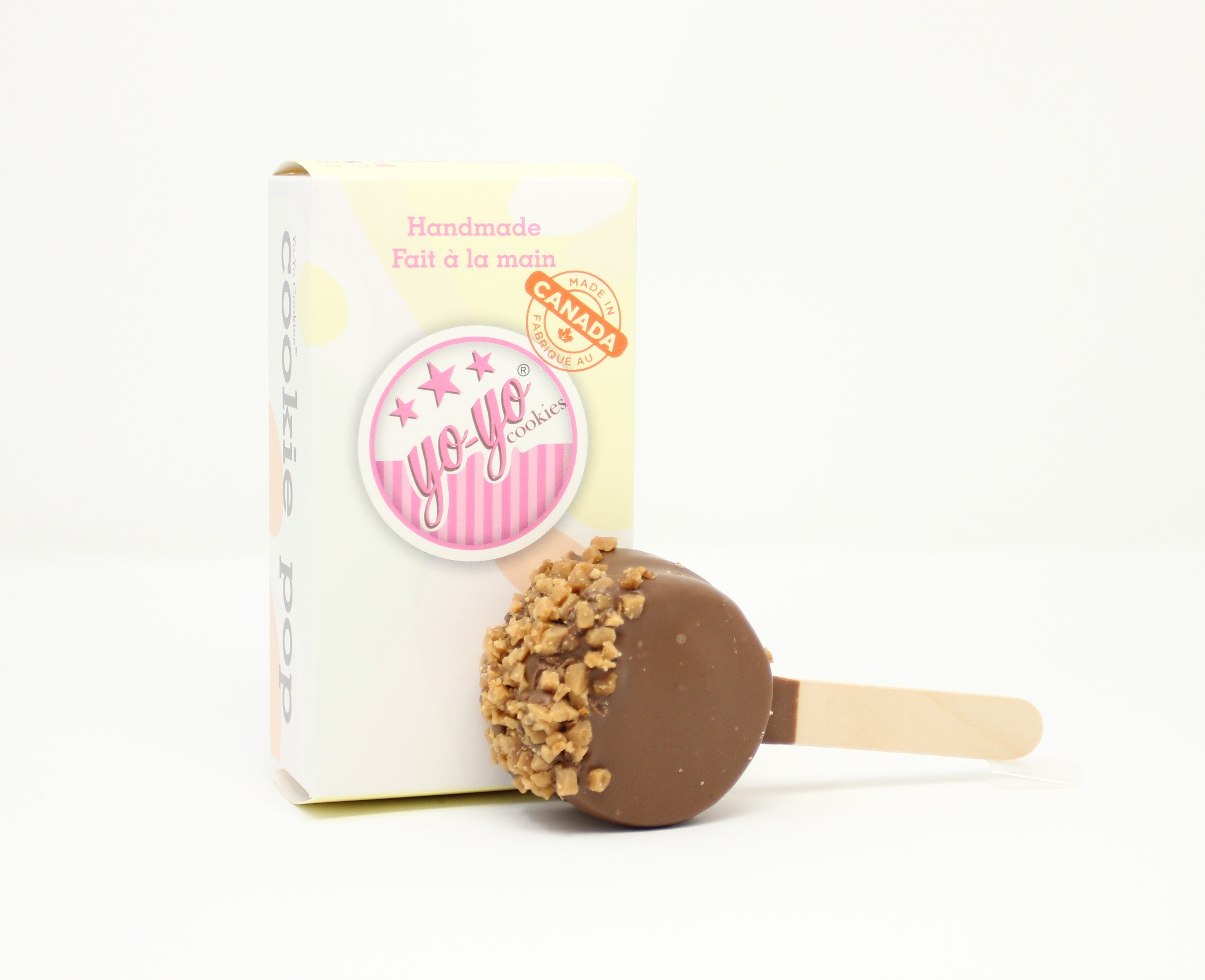 Cookie Pop – Vanilla with Chocolate and Skor