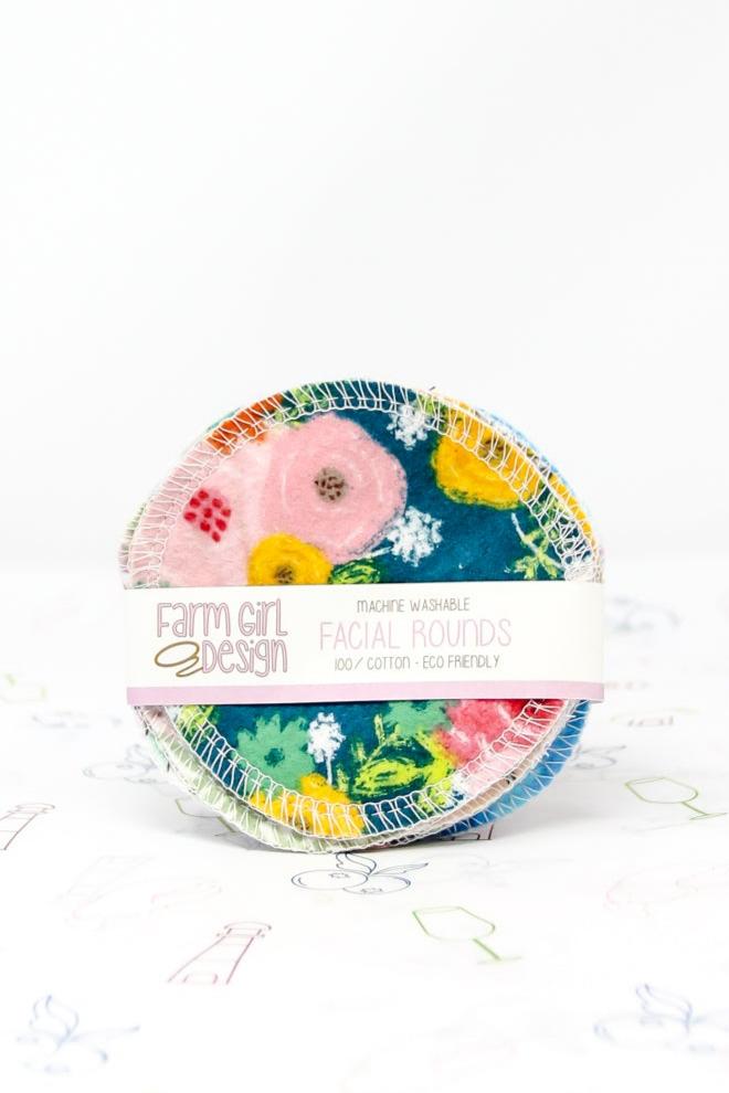 Eco-Friendly Reusable Cotton Facial Rounds Makeup Remover