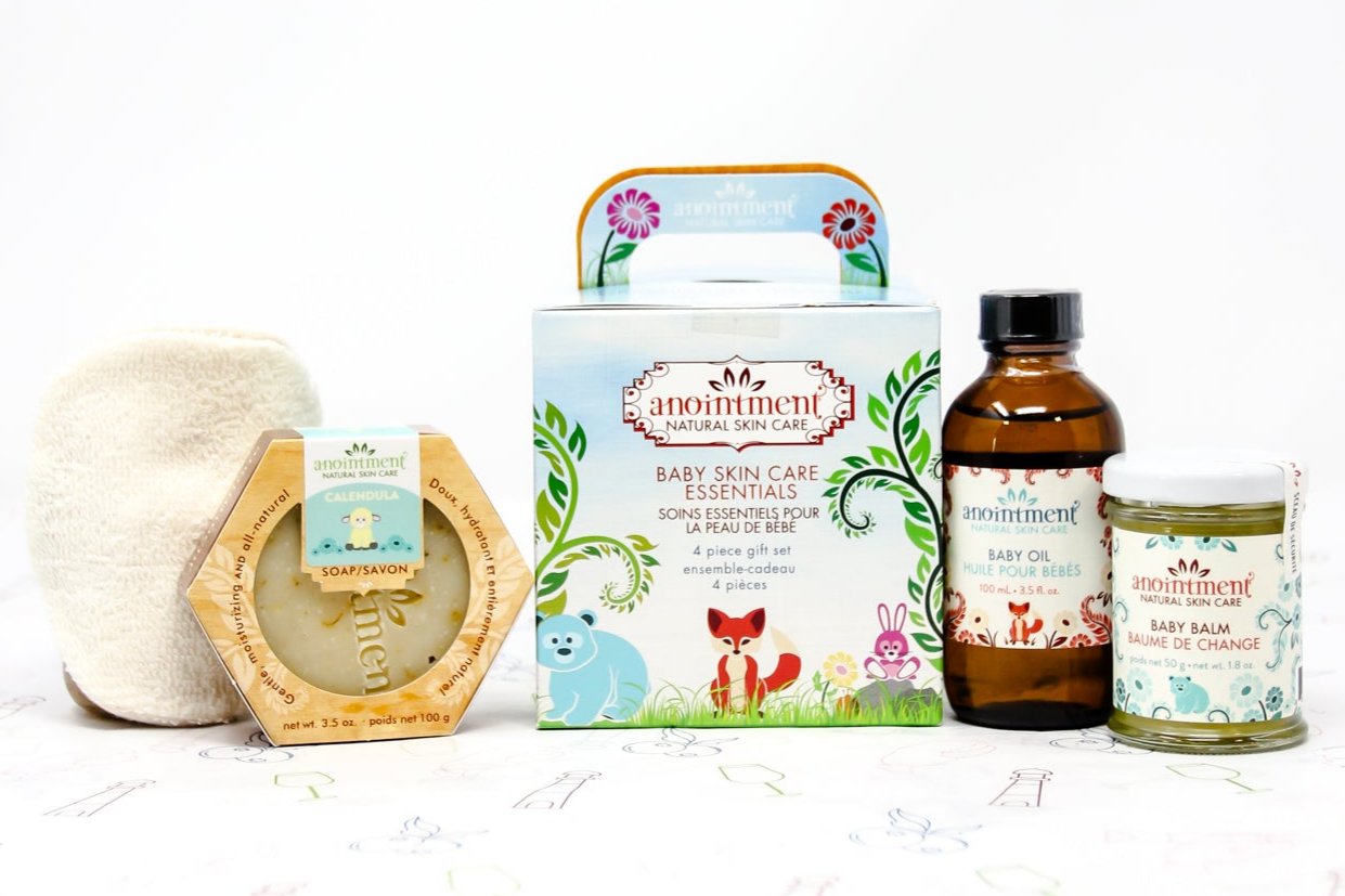 Baby Skin Care Essentials Set