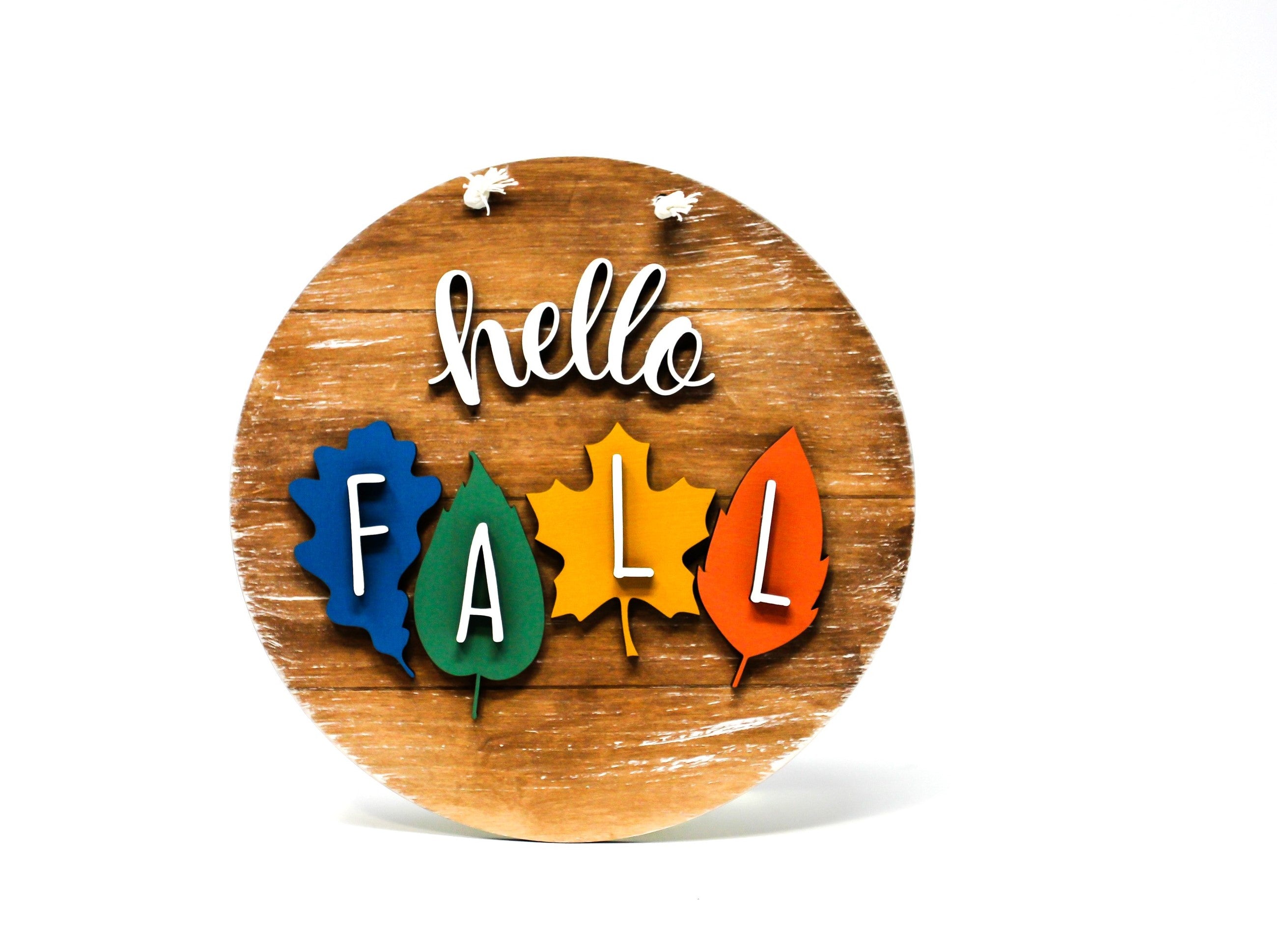 Hello Fall Decor Sign