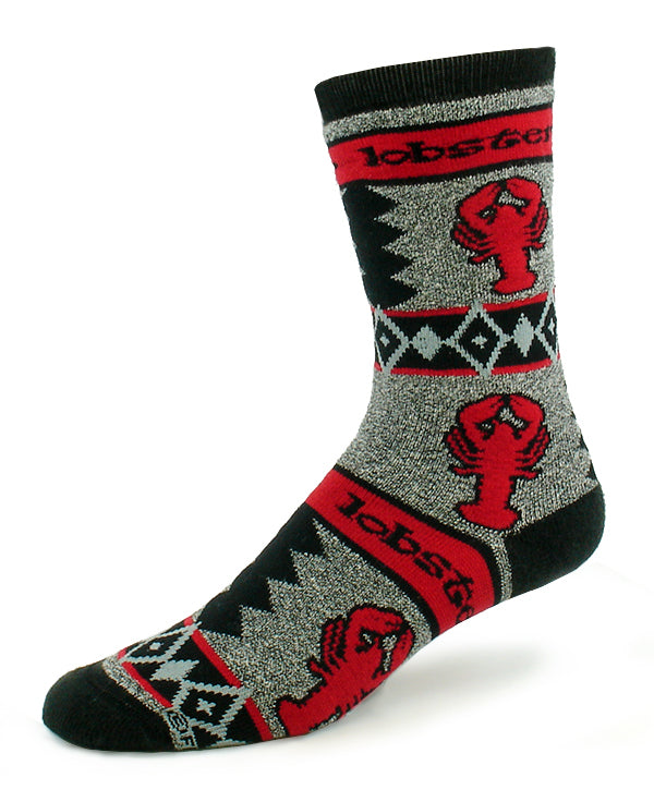 Lobster Blanket Socks