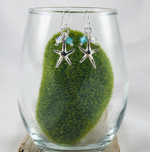 Starfish Cluster Earrings