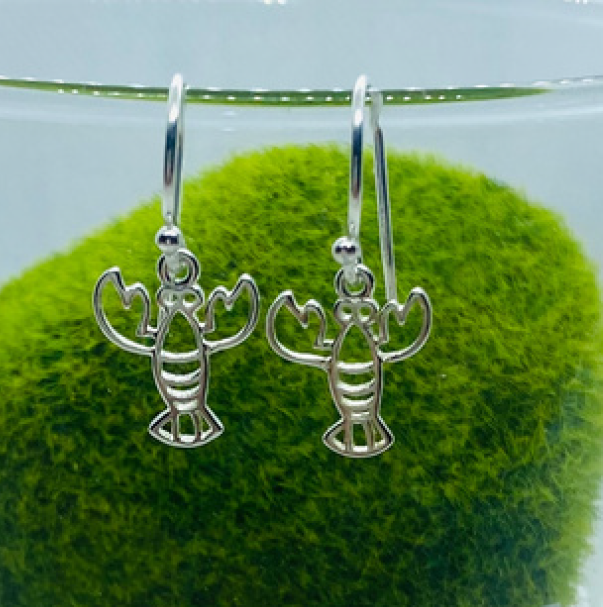 Boucles d'oreilles homard