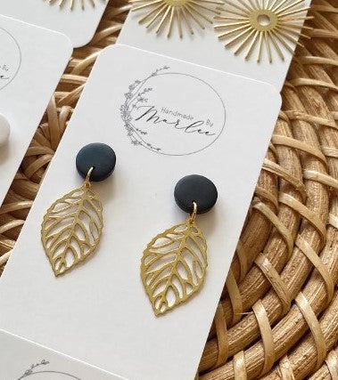 Brass Dangle Earrings