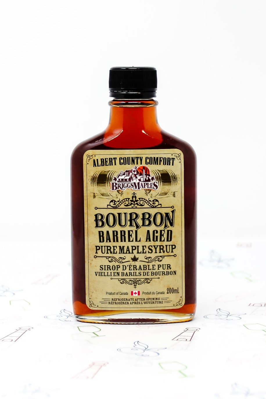 Bourbon Barrel Aged Pure Maple Syrup