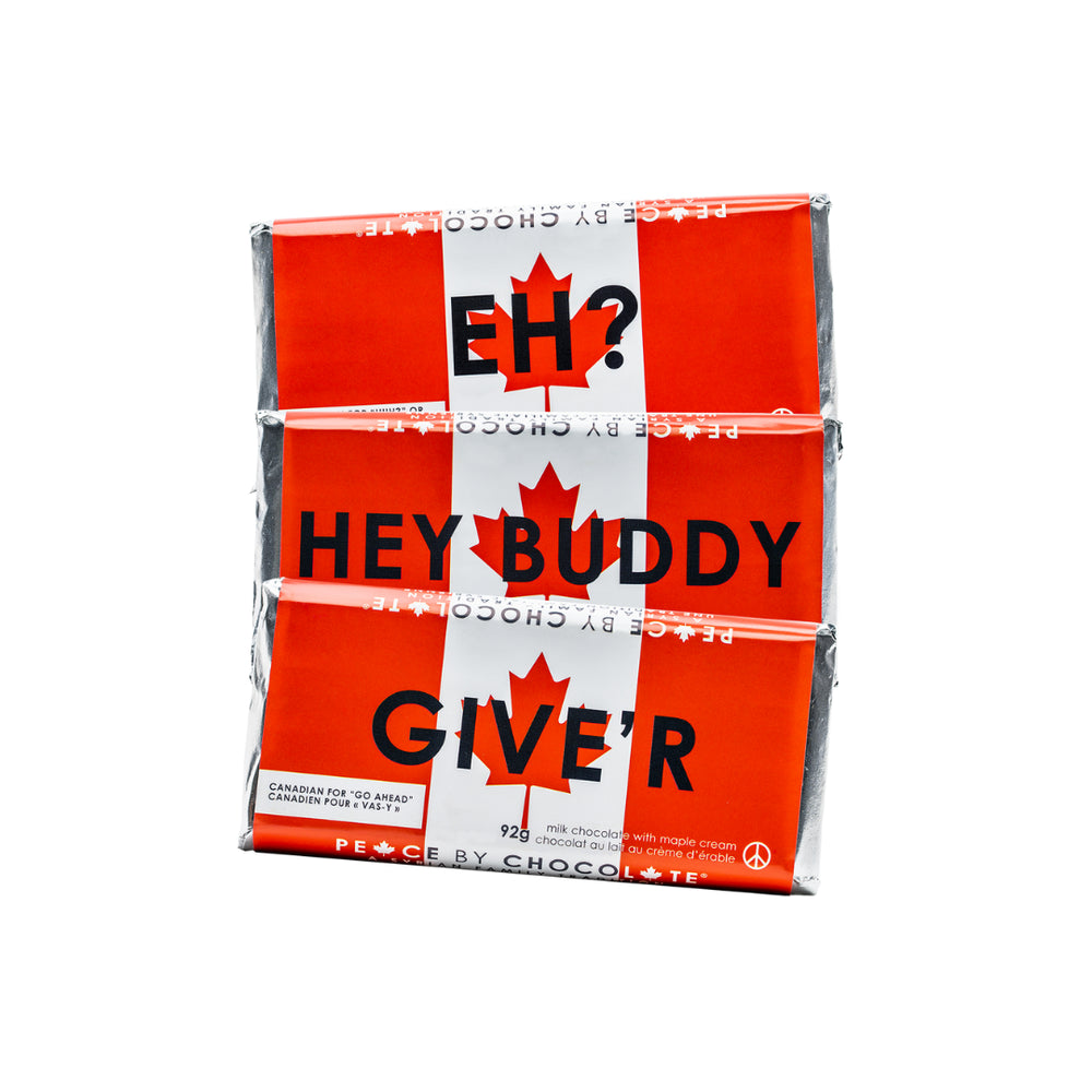 Canadian Chocolate Bar Sayings