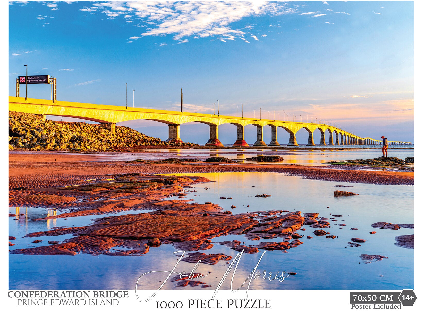 Confederation Bridge PEI - 1000 piece Jigsaw Puzzle