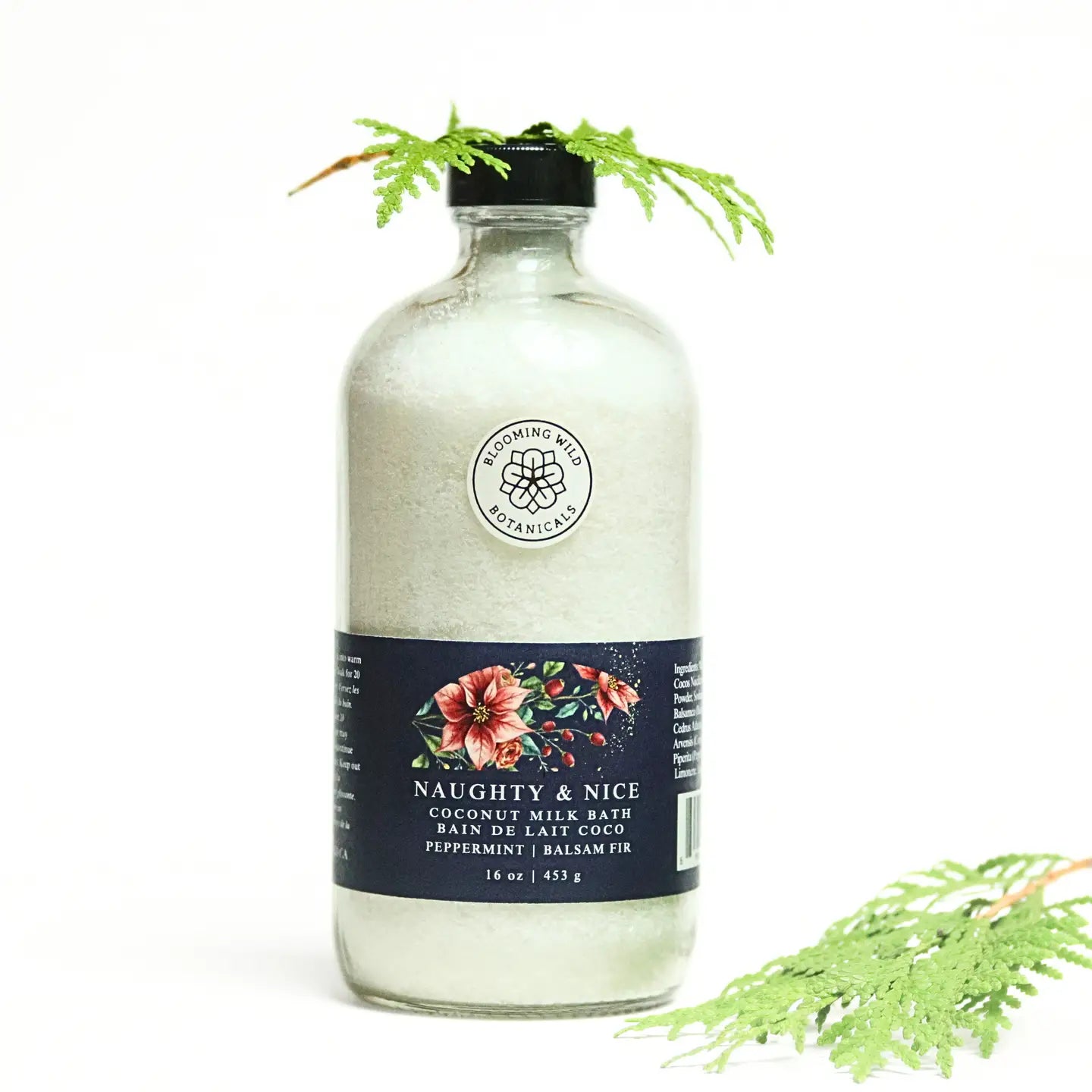 Naughty & Nice Coconut Milk Bath Salt | Fir + Mint