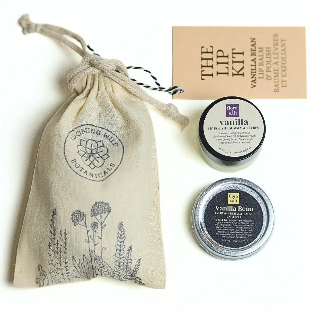 The Lip Kit | Vanilla Bean | Lip Balm + Polish