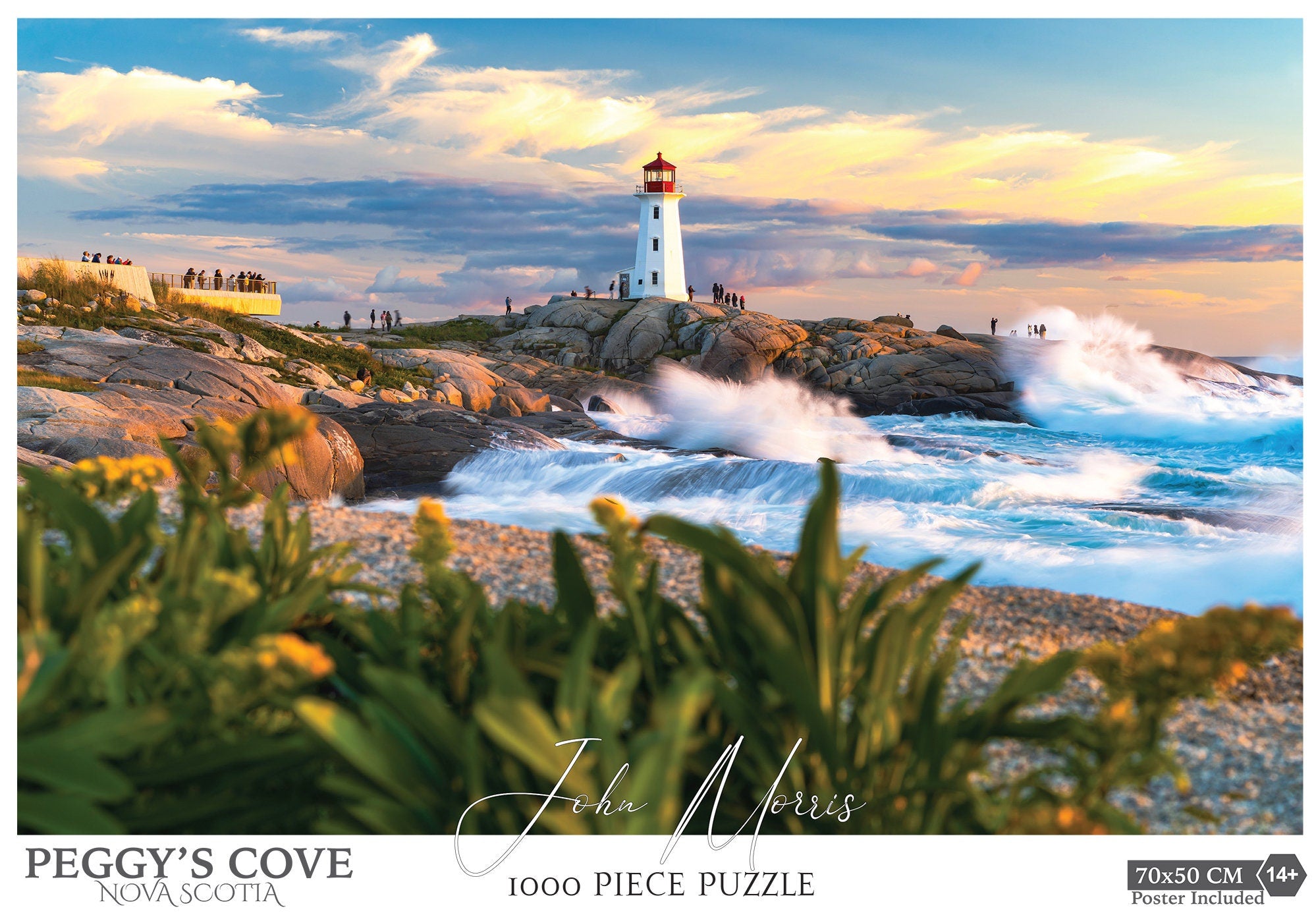 Peggy’s Cove Lighthouse – 1000 Piece Jigsaw Puzzle