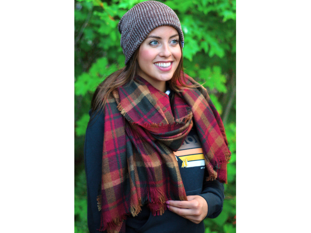 Tartan Blanket Scarf