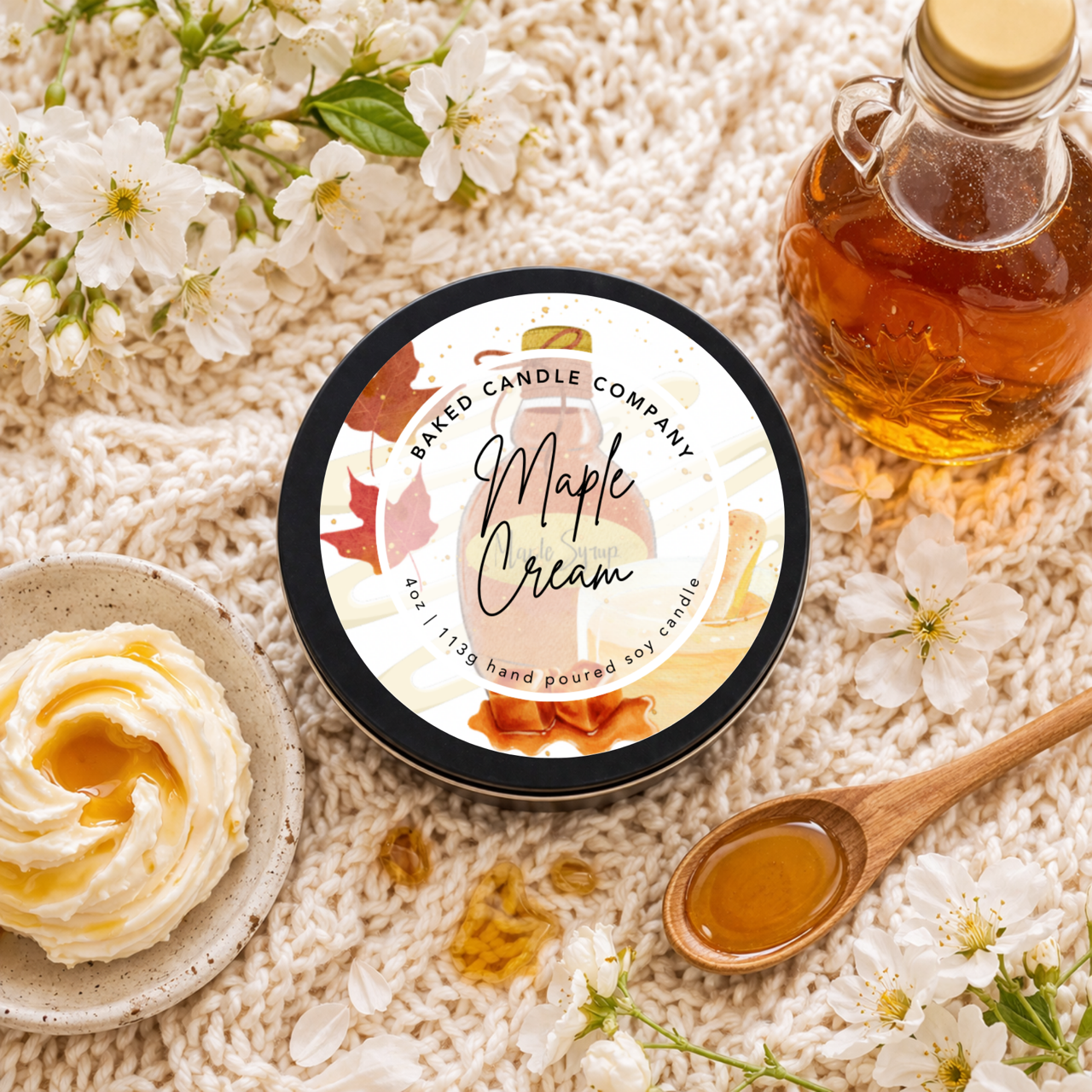 Maple Cream Soy Candle