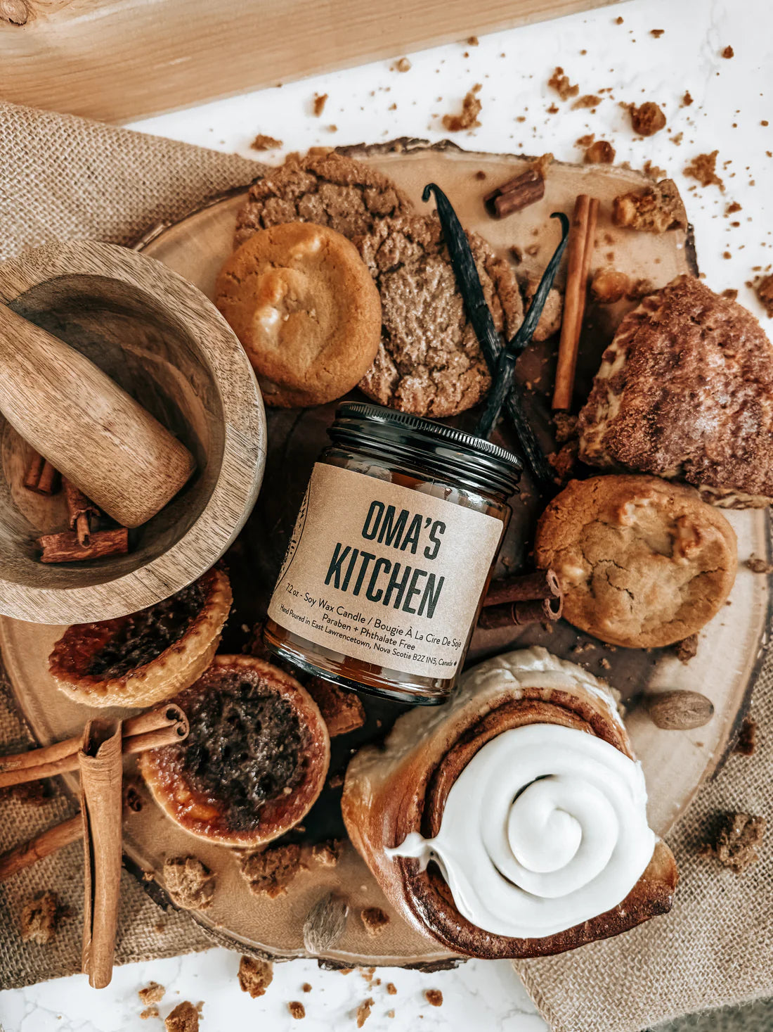 OMA'S Kitchen Candle